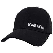 Load image into Gallery viewer, KOMATSU BLACK OTTOMAN CAP
