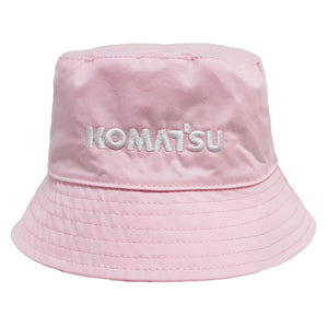 KOMATSU KIDS PINK REVERSABLE BUCKET HAT